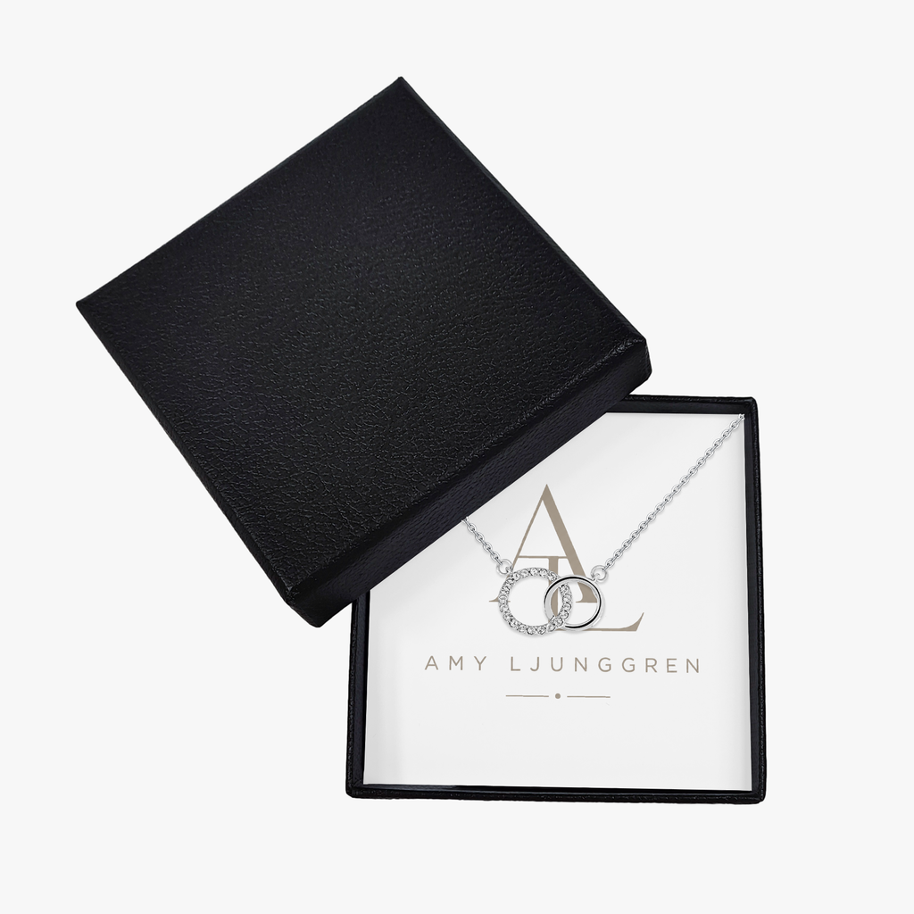 Silverhalsband "Evig förbindelse"