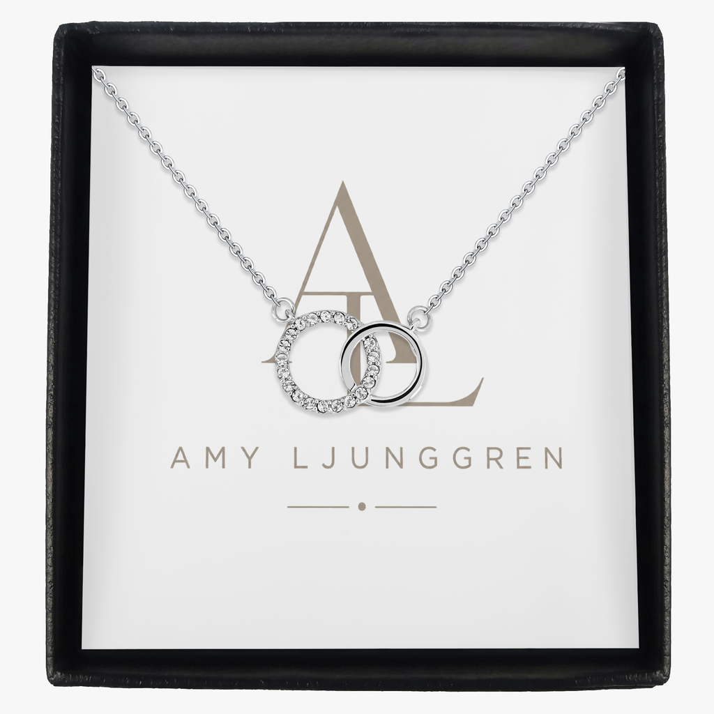 Silverhalsband "Evig förbindelse"