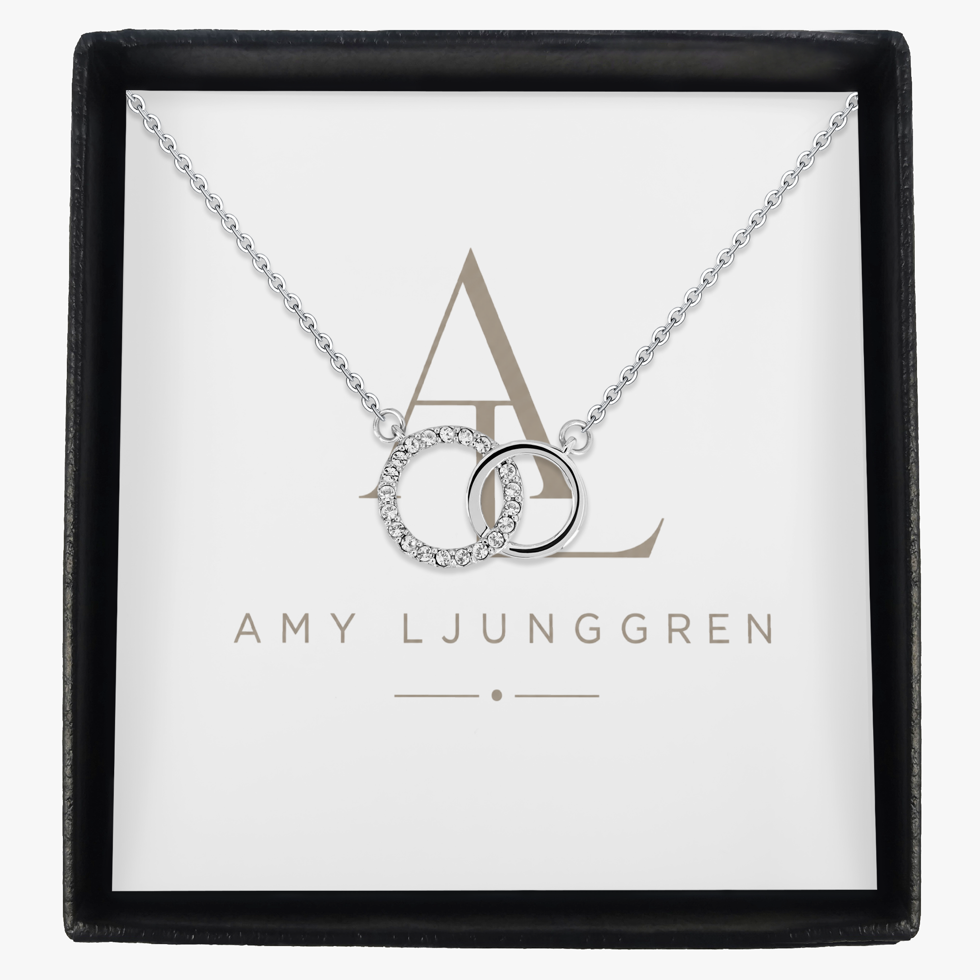 Silverhalsband "Evig förbindelse"
