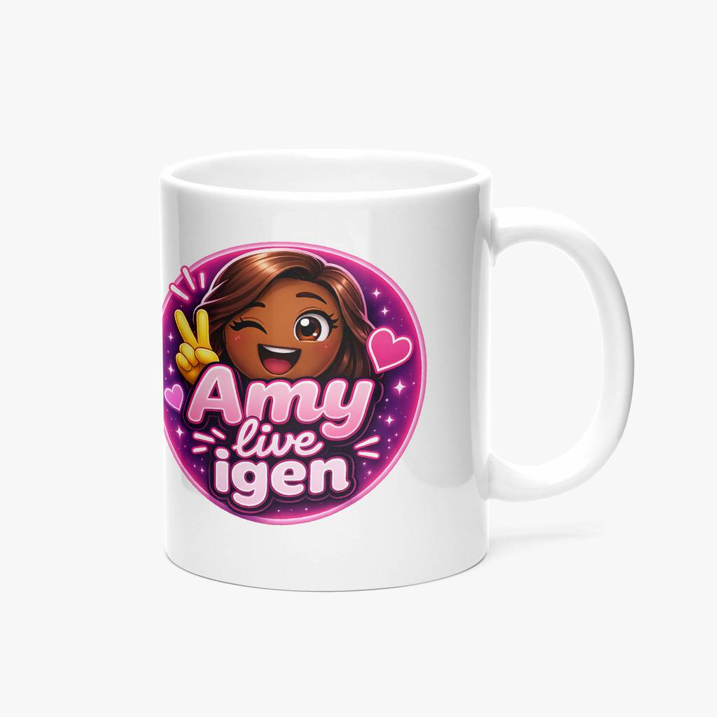 "Amy live igen" mugg