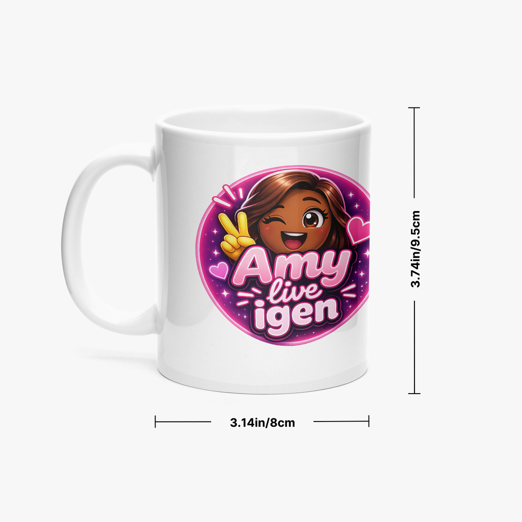 "Amy live igen" mugg
