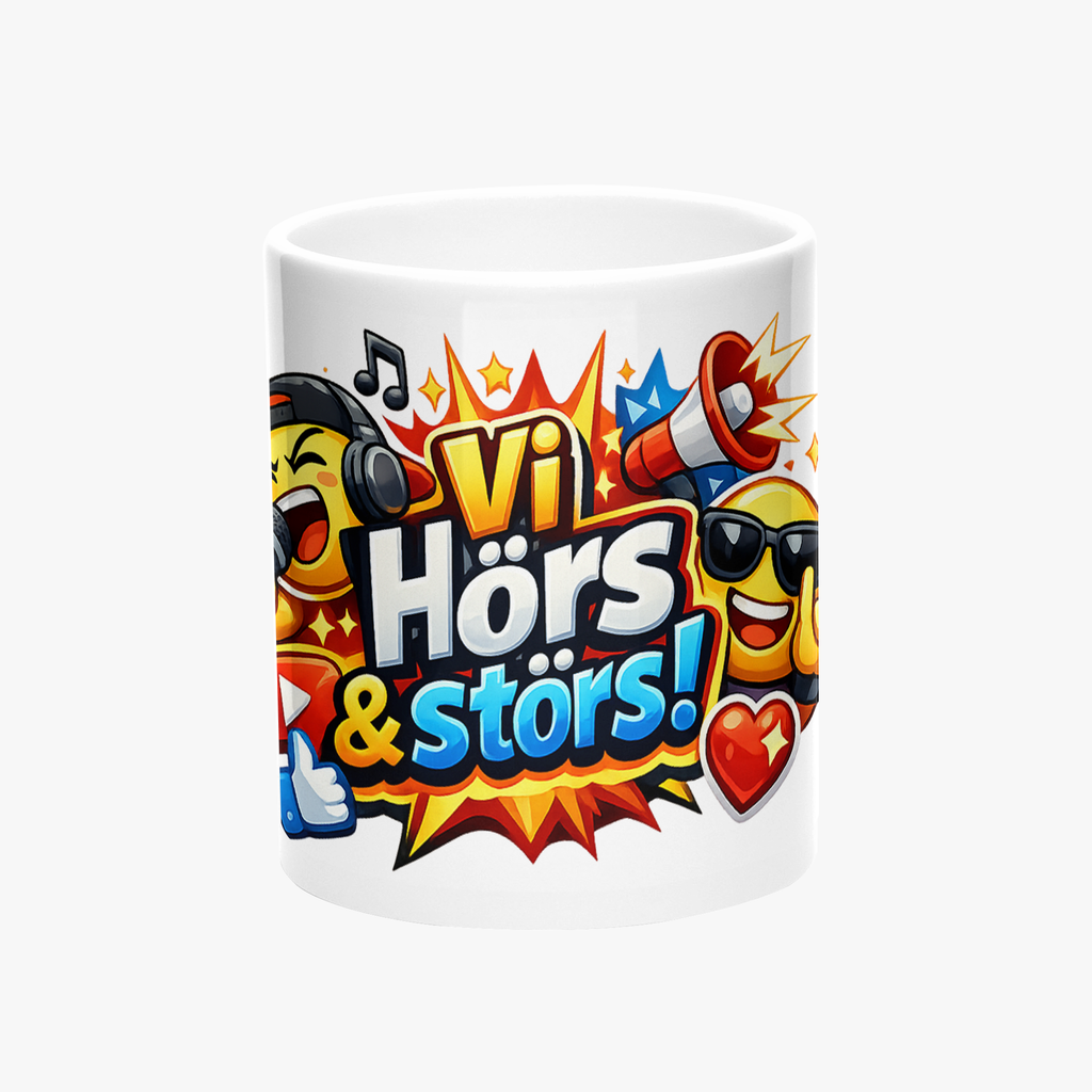 "Vi hörs & störs" mugg