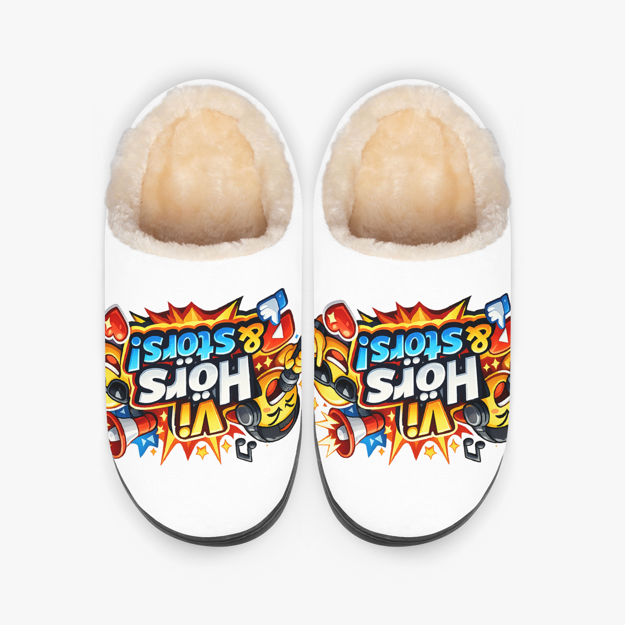 Morgontofflor luddiga (Unisex)
