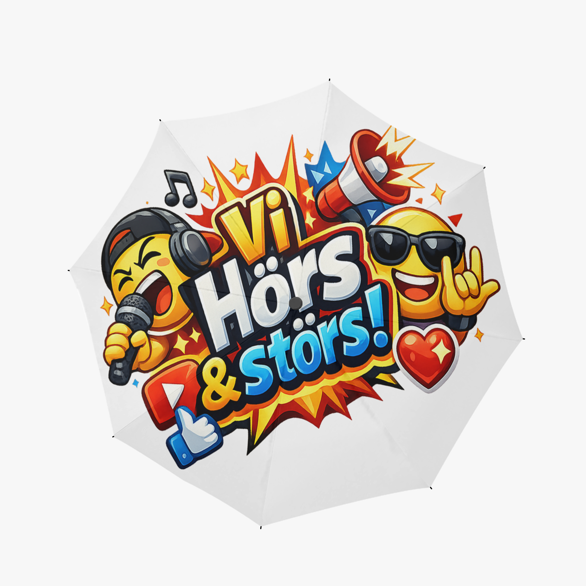 Vi hörs & störs paraply