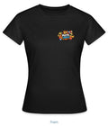 "Vi hörs & störs" t-shirt dam (litet tryck)
