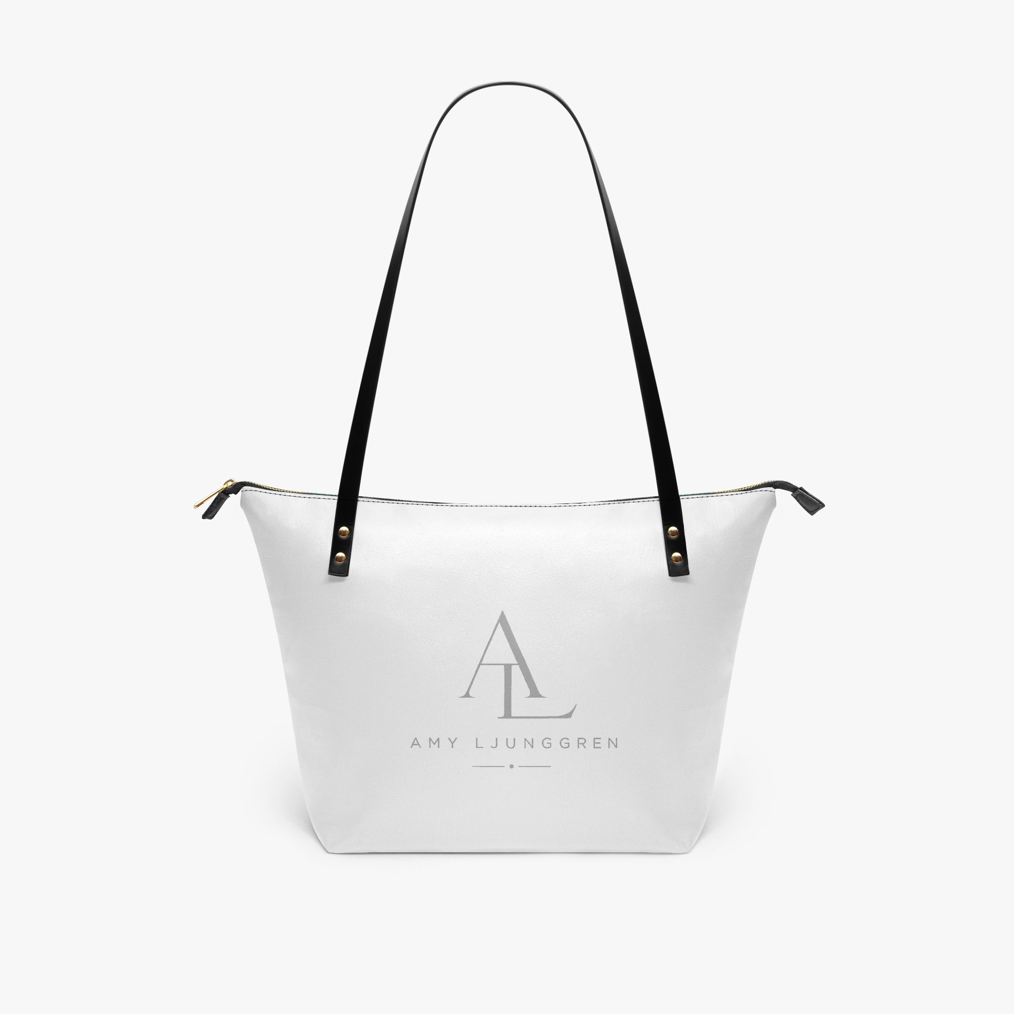Rymlig totebag i konstläder