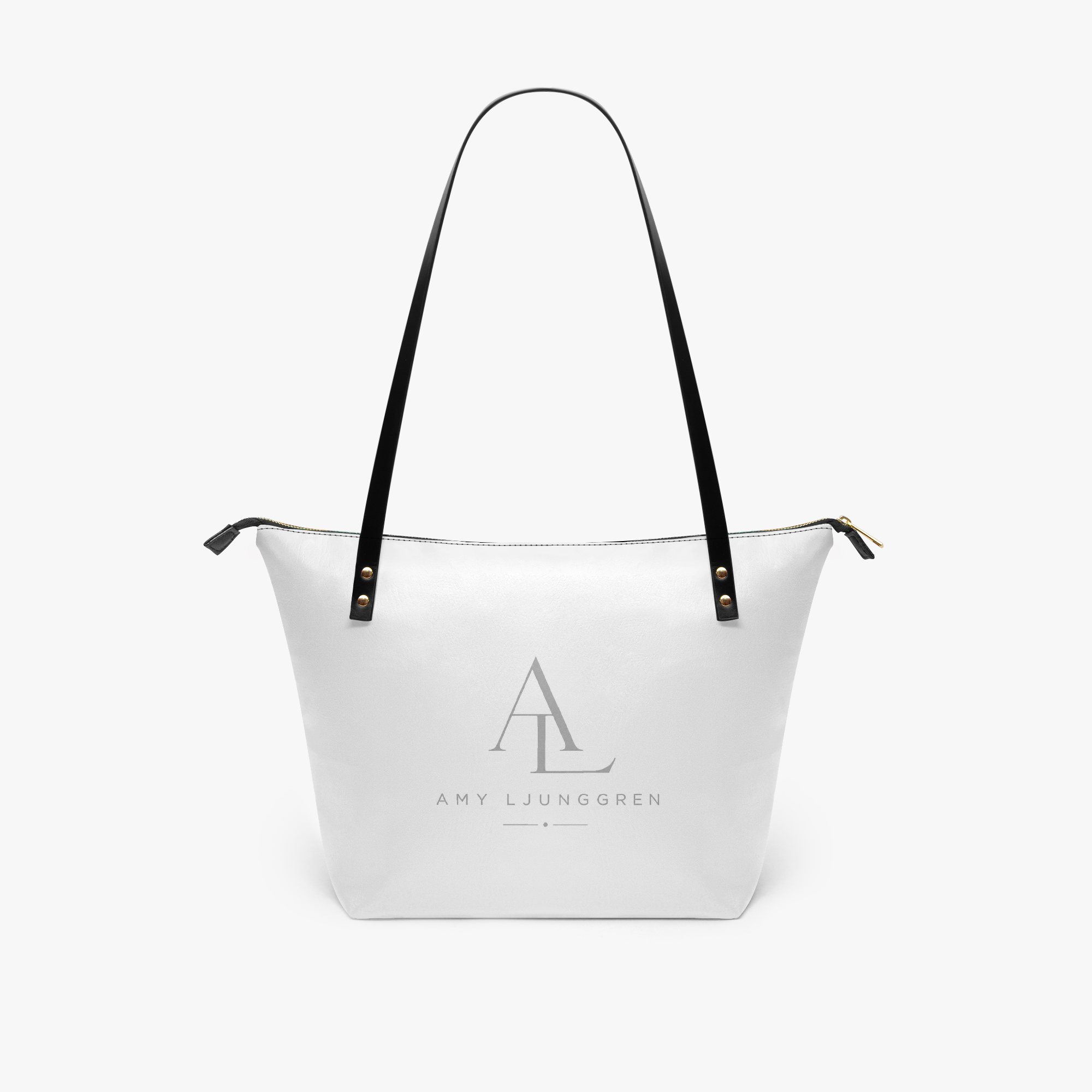 Rymlig totebag i konstläder
